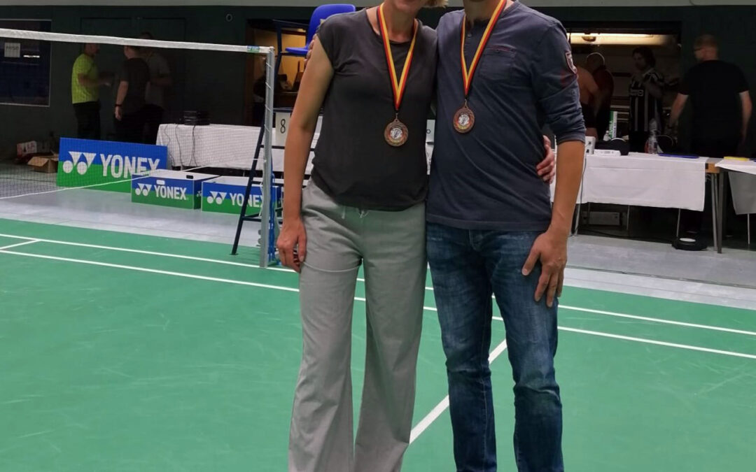 3. Platz bei den Deutschen Badminton Altersmeisterschaften 2025