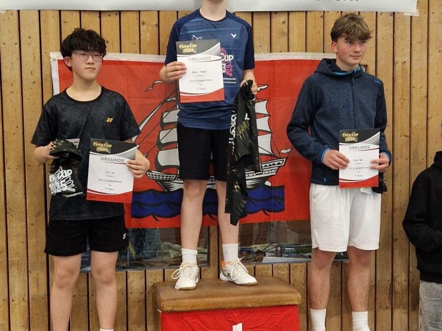 Unsere Badminton-Helden vom Flora Cup 2025