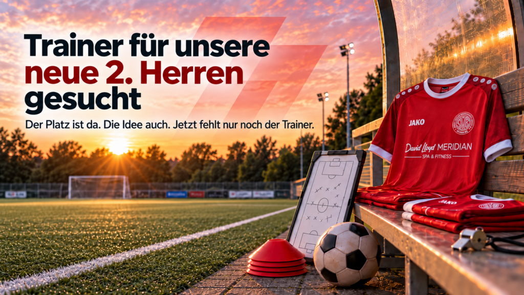 Trainer für die neue 2. Herren des SV Bergstedt gesucht
